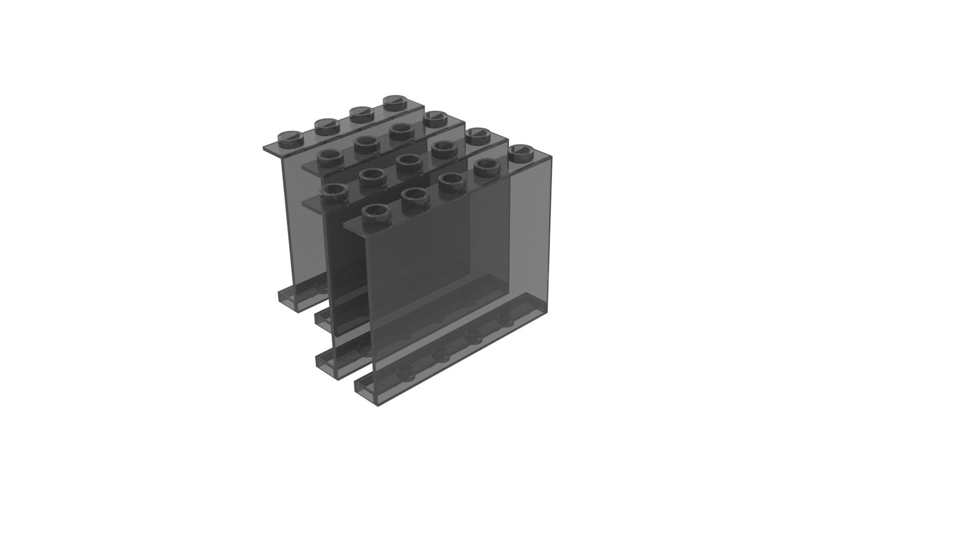 Lego Windows and Panels Set 3D model_21