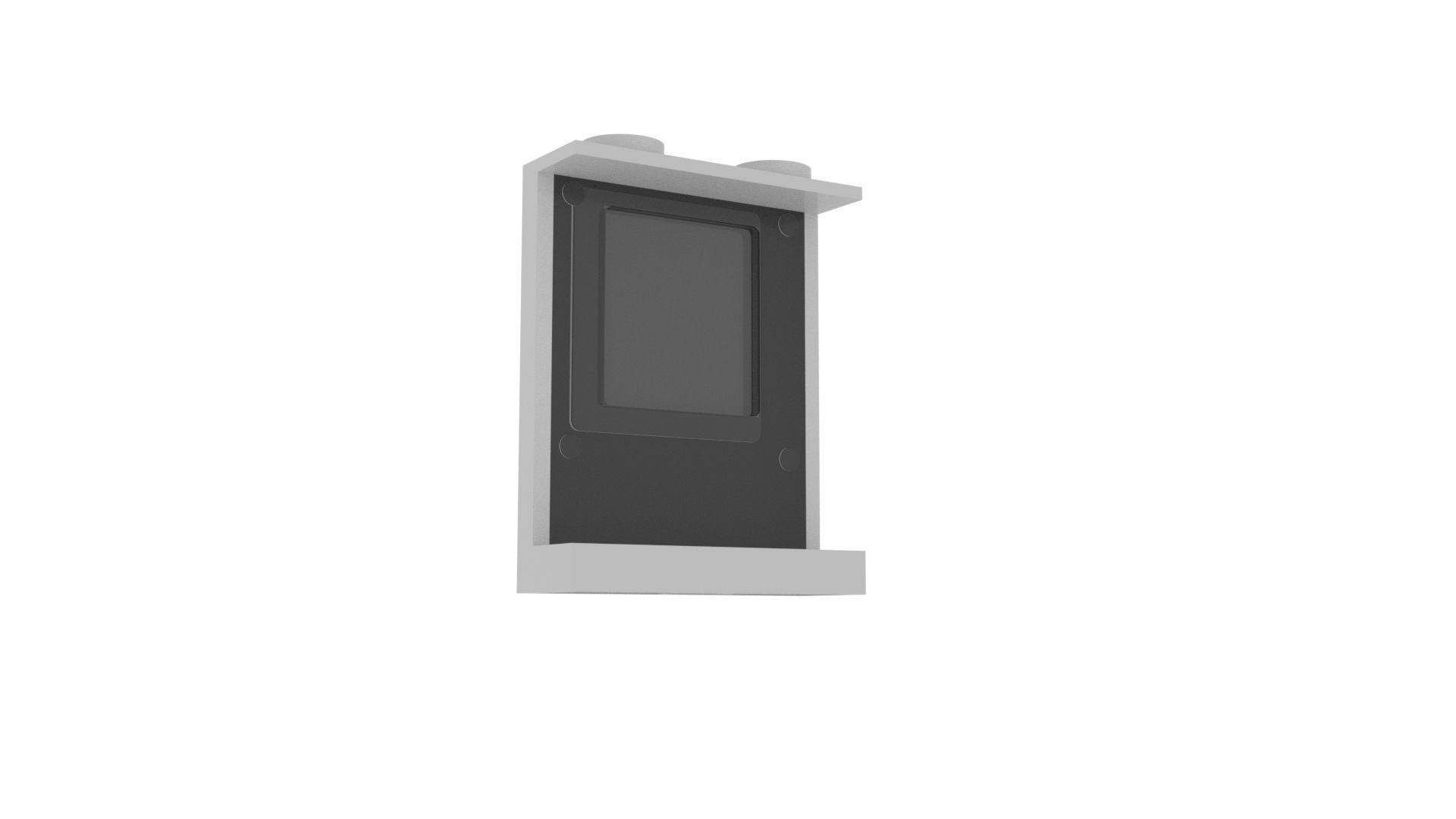 Lego Windows and Panels Set 3D model_6