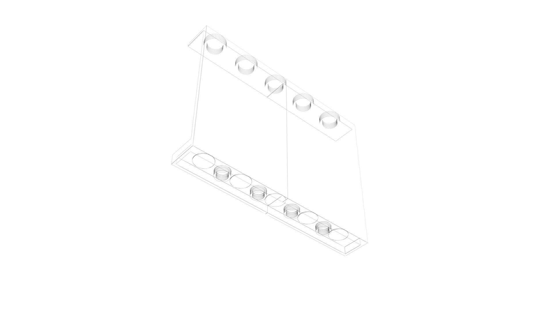 Lego Windows and Panels Set 3D model_34