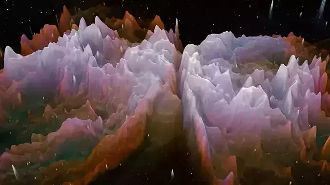 HUBBLE DEEP SKY OBJECT 3D SOFTWARE ANALYSIS 3D print model HUBBLE DEEP SKY OBJECT 3D SOFTWARE ANALYSIS 3D print model