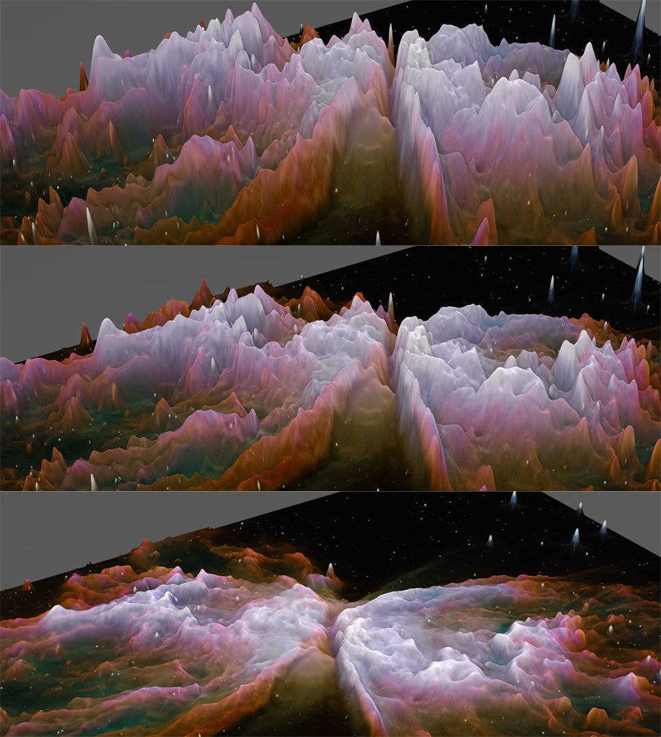 HUBBLE DEEP SKY OBJECT 3D SOFTWARE ANALYSIS 3D print model_3