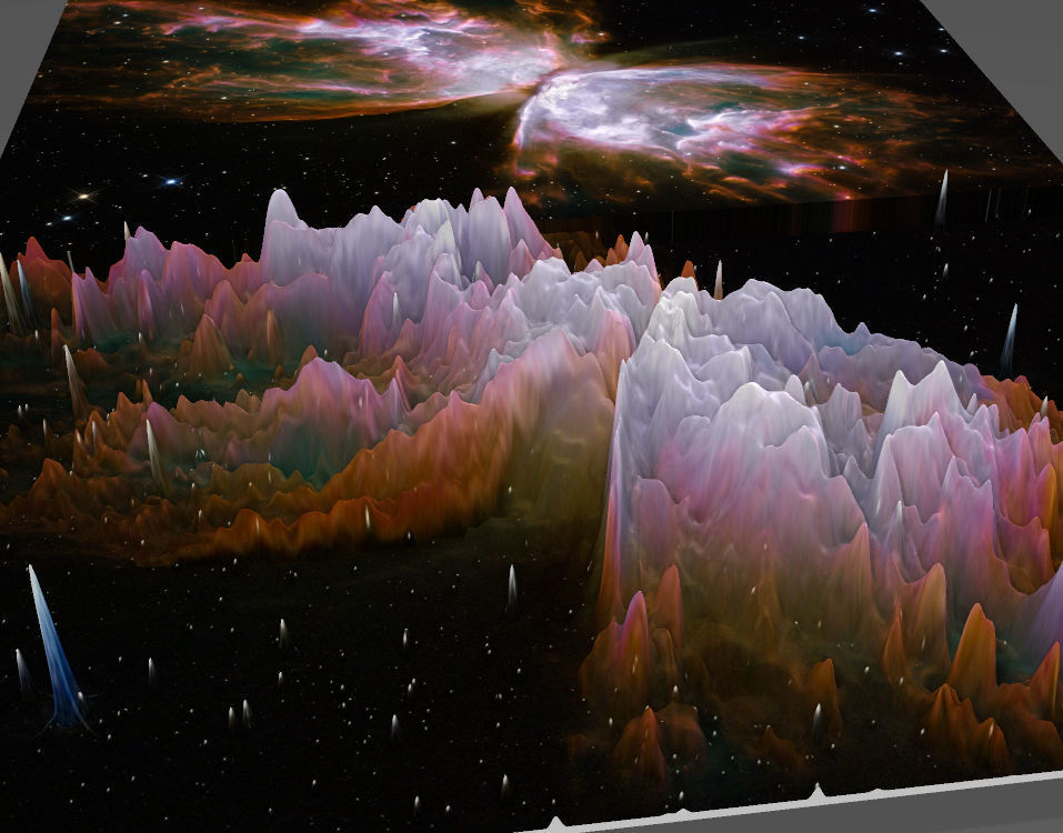 HUBBLE DEEP SKY OBJECT 3D SOFTWARE ANALYSIS 3D print model_1