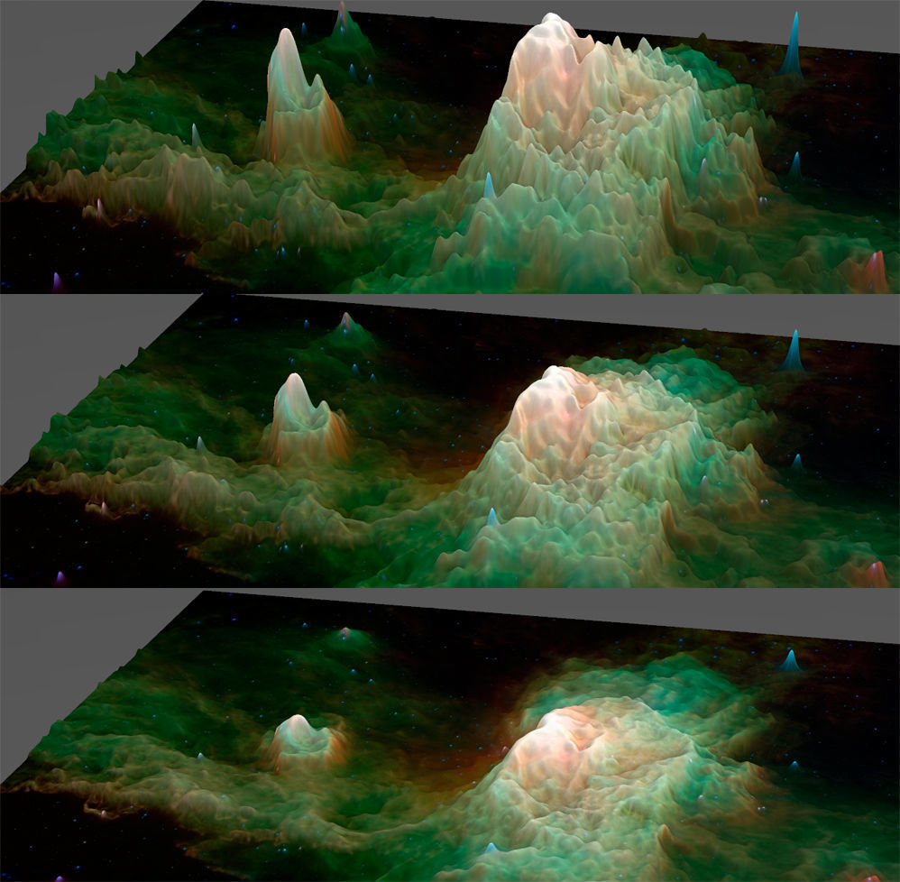 HORSE NEBULA - SKY OBJECT 3D SOFTWARE ANALYSIS 3D print model_4