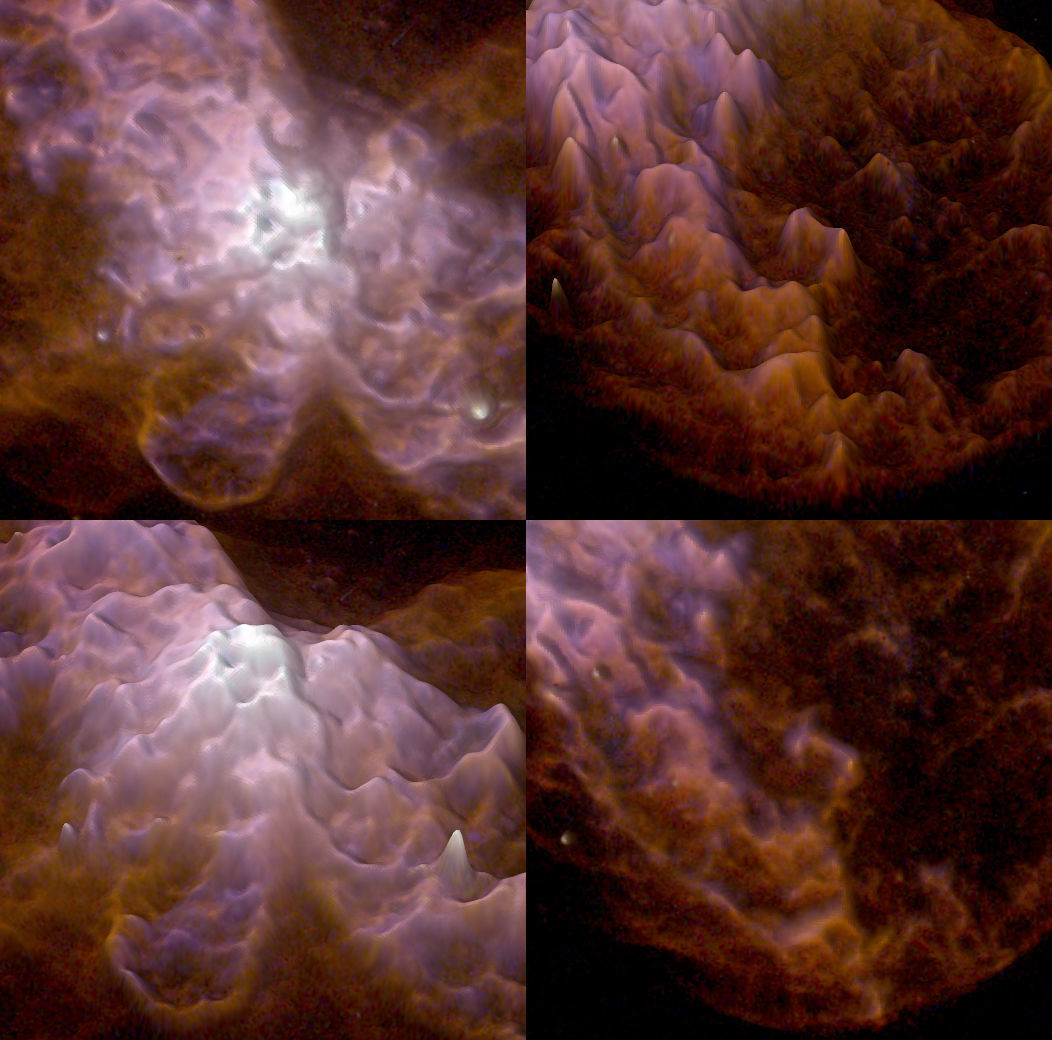 HUBBLE 5 DEEP SKY OBJECT 3D SOFTWARE ANALYSIS 3D print model_3