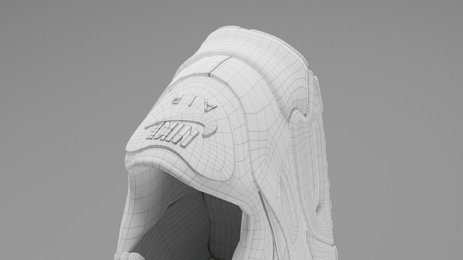 Airmax - Nike Shoes 01 Low-poly 3D model_12