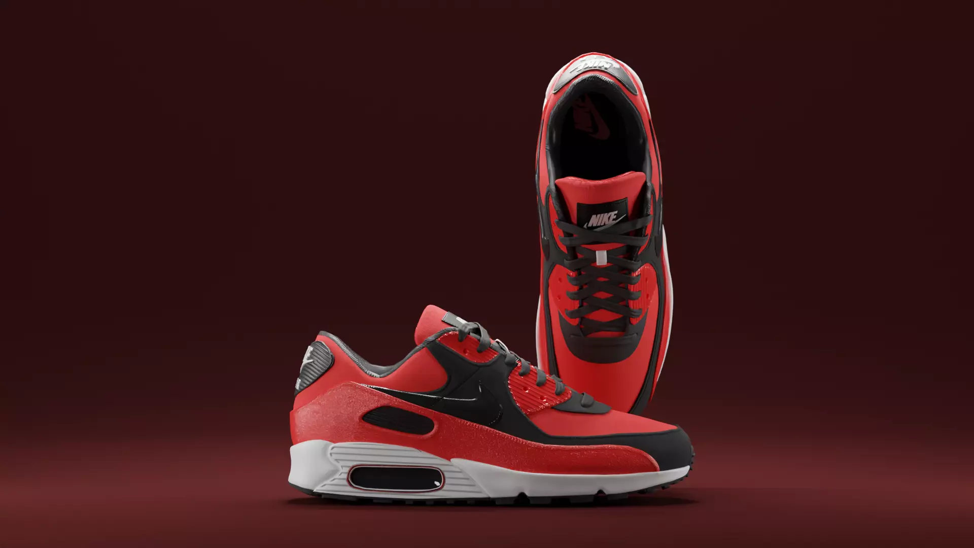 Airmax - Nike Shoes 02 Low-poly 3D model_0