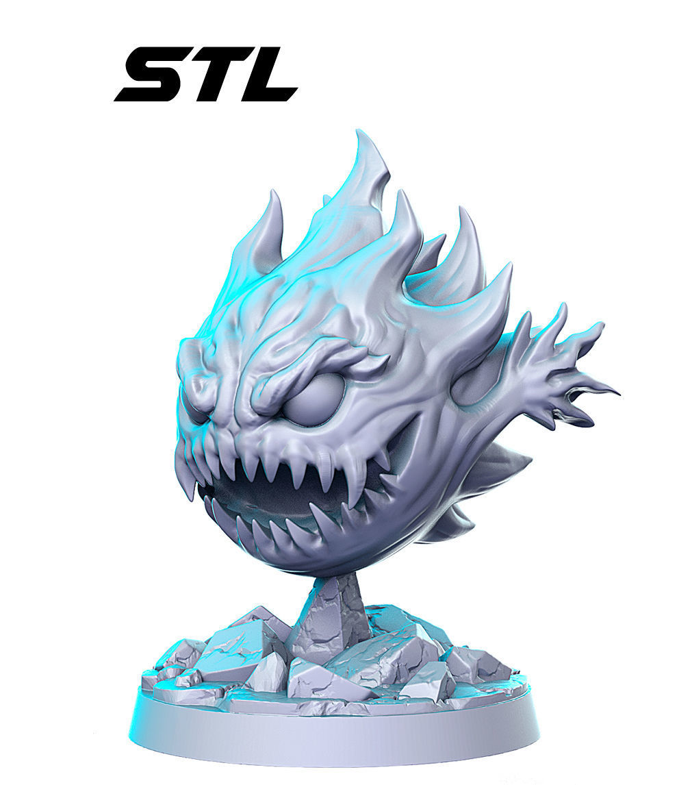 Bomb Final Fantasy 32mm Pre-supported 3D print model_1