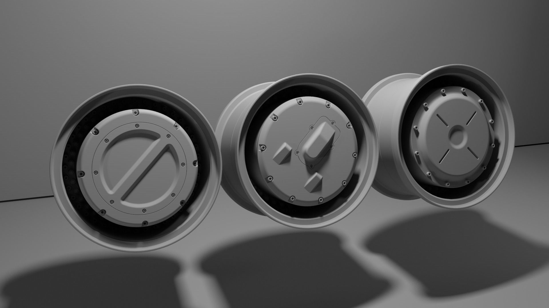 4690R57 High poly tire 3D model 3D model_29