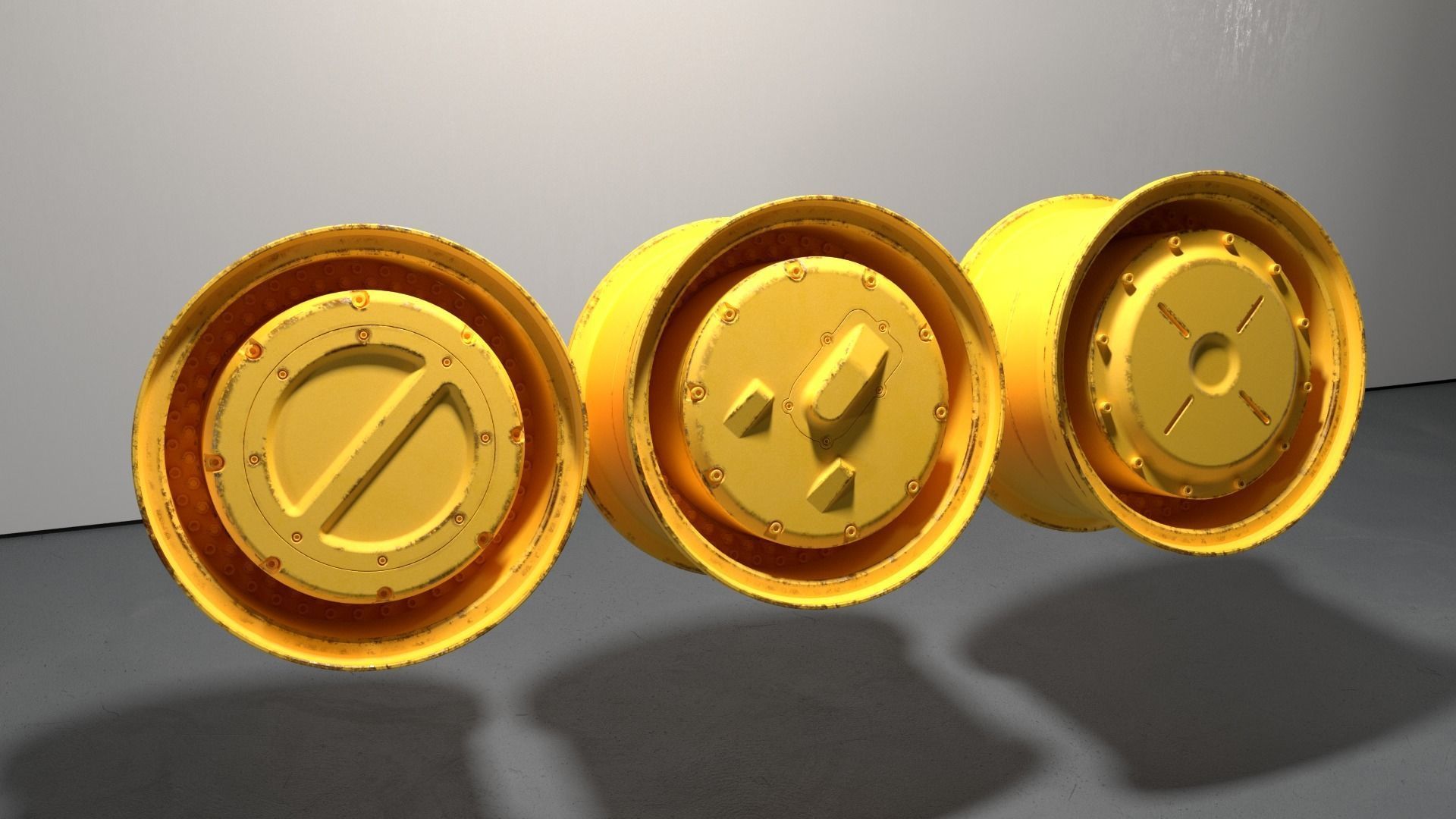 4690R57 High poly tire 3D model 3D model_28