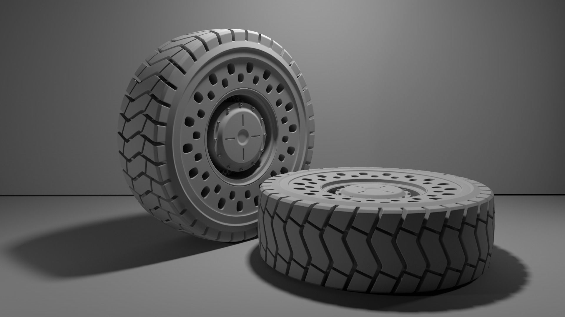 4690R57 High poly tire 3D model 3D model_19