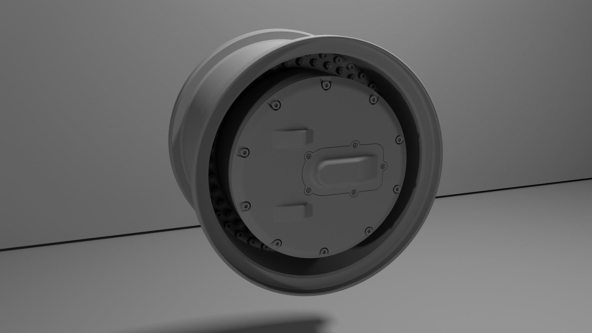 4690R57 High poly tire 3D model 3D model_35