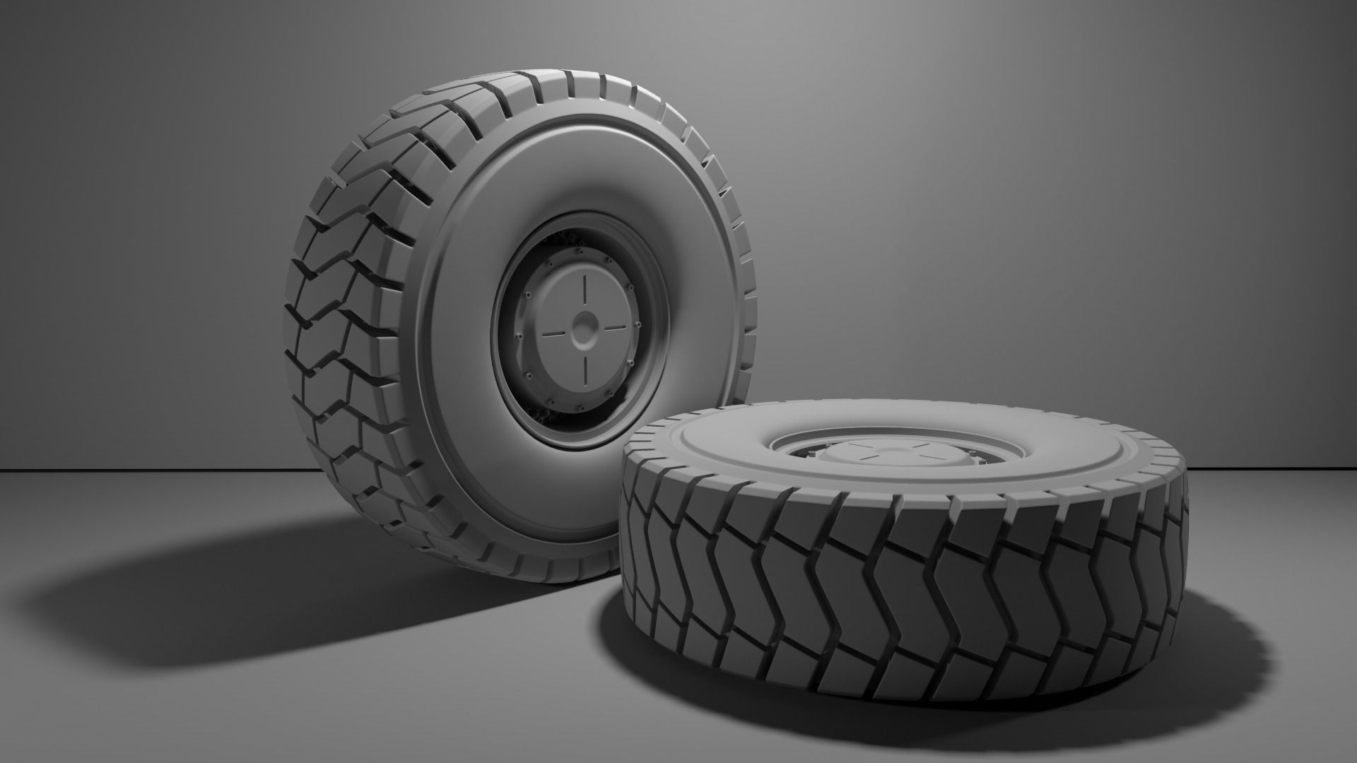 4690R57 High poly tire 3D model 3D model_6