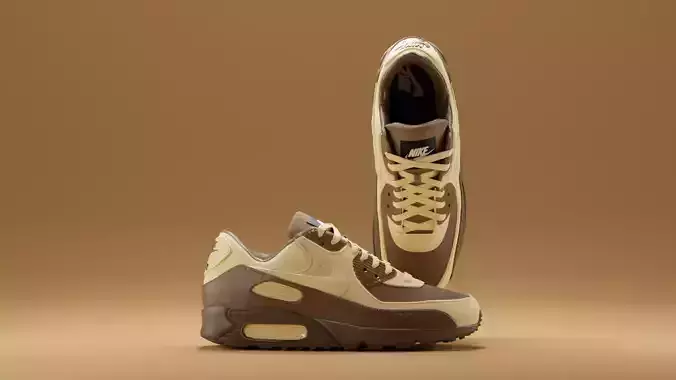 Airmax - Nike Shoes 05 Low-poly 3D model