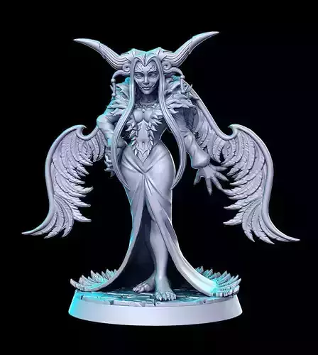 Ultimecia  Final Fantasy 32mm Pre-supported 3D print model