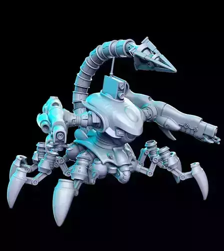 Scorpion Final Fantasy 32mm Pre-supported 3D print model
