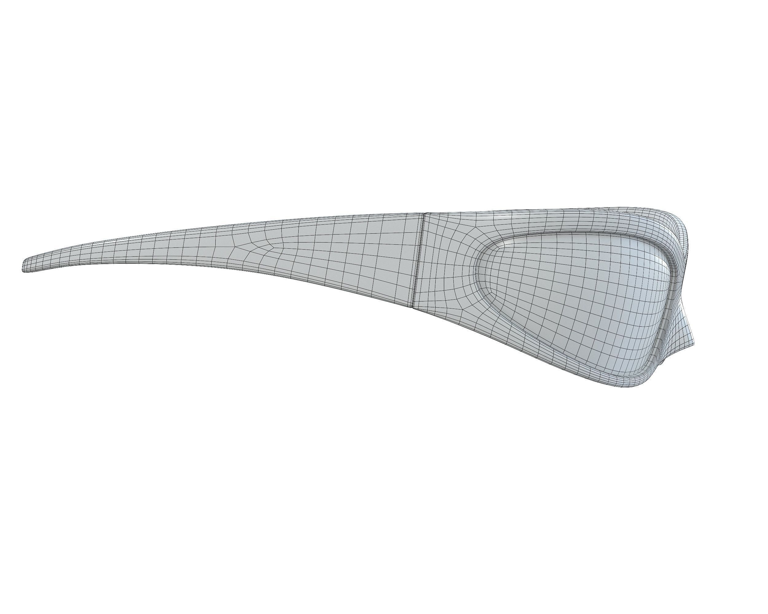 Balenciaga Skin Cat Sunglasses Low-poly 3D model_13