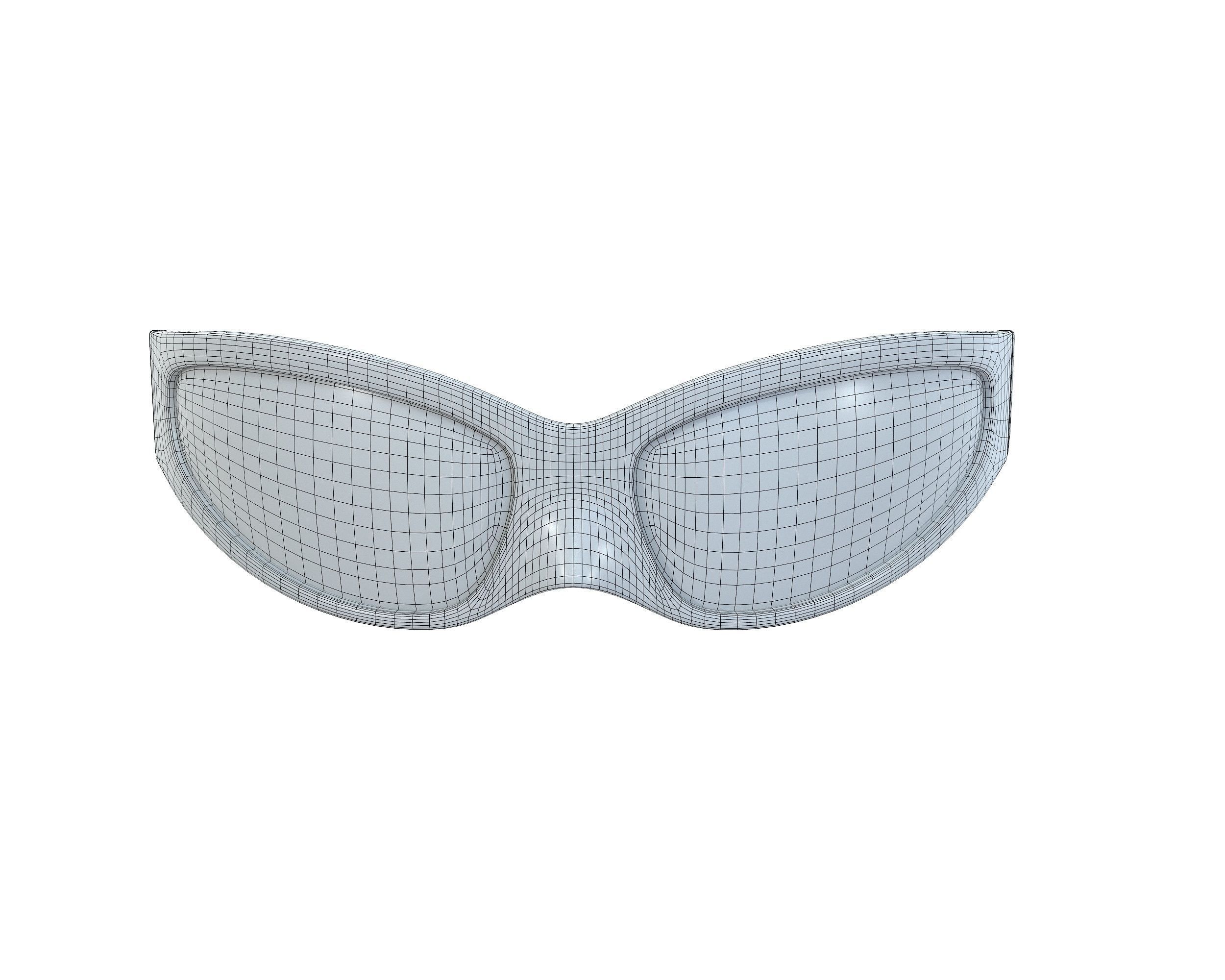 Balenciaga Skin Cat Sunglasses Low-poly 3D model_14