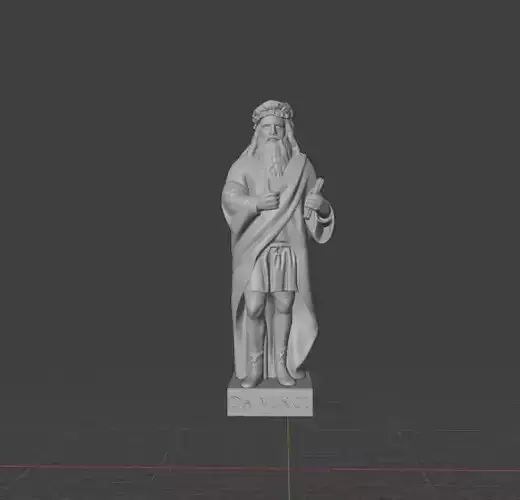 Leonardo da Vinci 3D print model