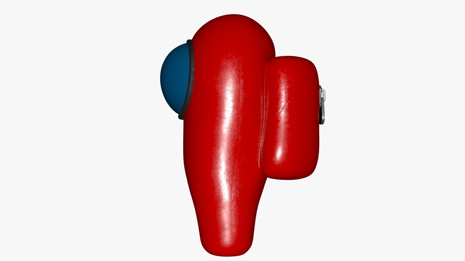 Among Us Red Guy Low-poly 3D model_56