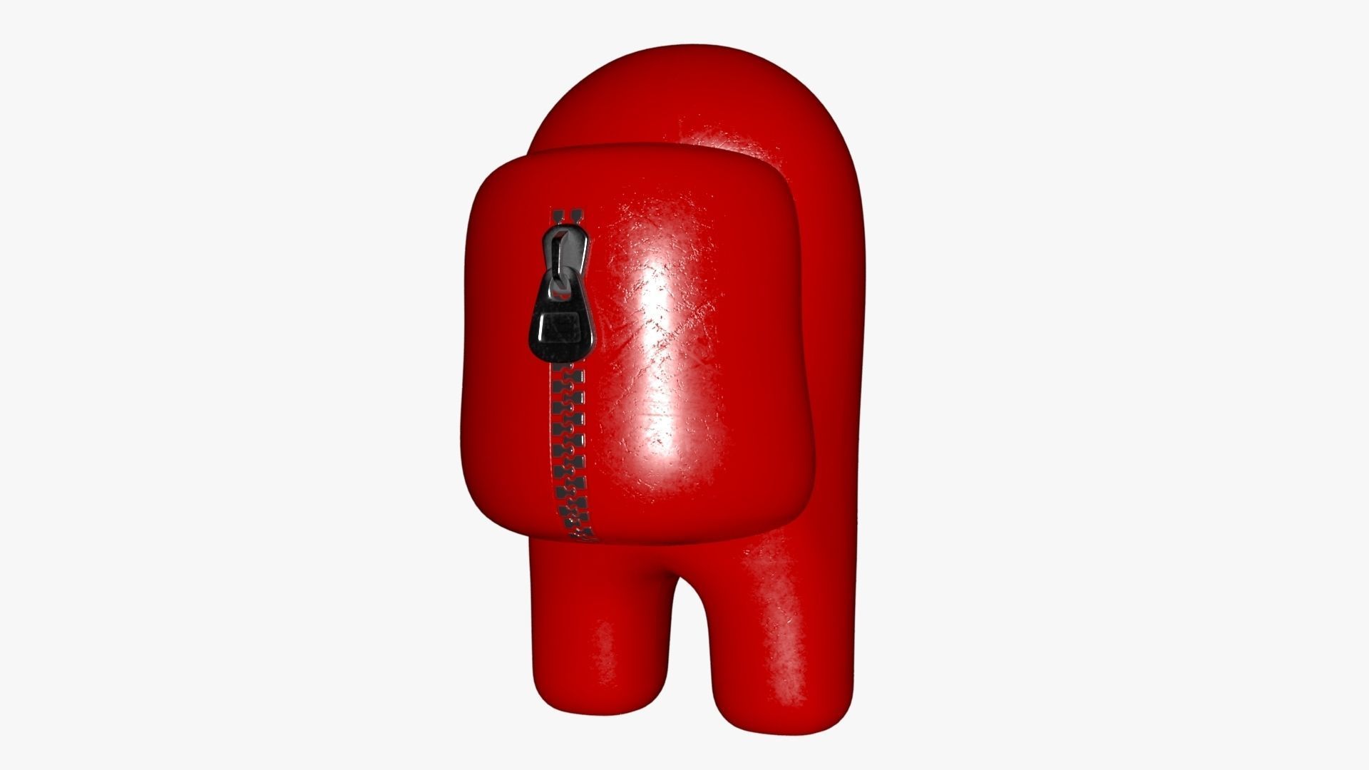 Among Us Red Guy Low-poly 3D model_76