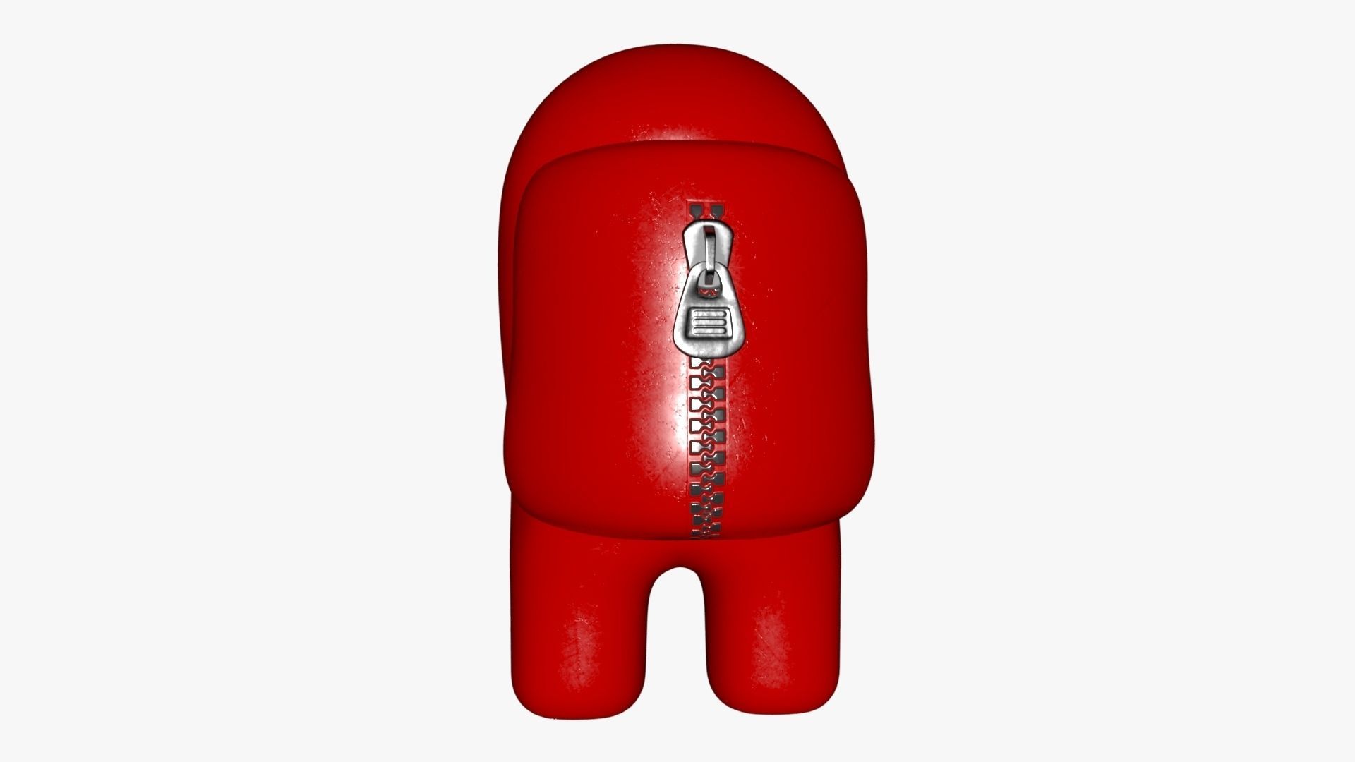 Among Us Red Guy Low-poly 3D model_70