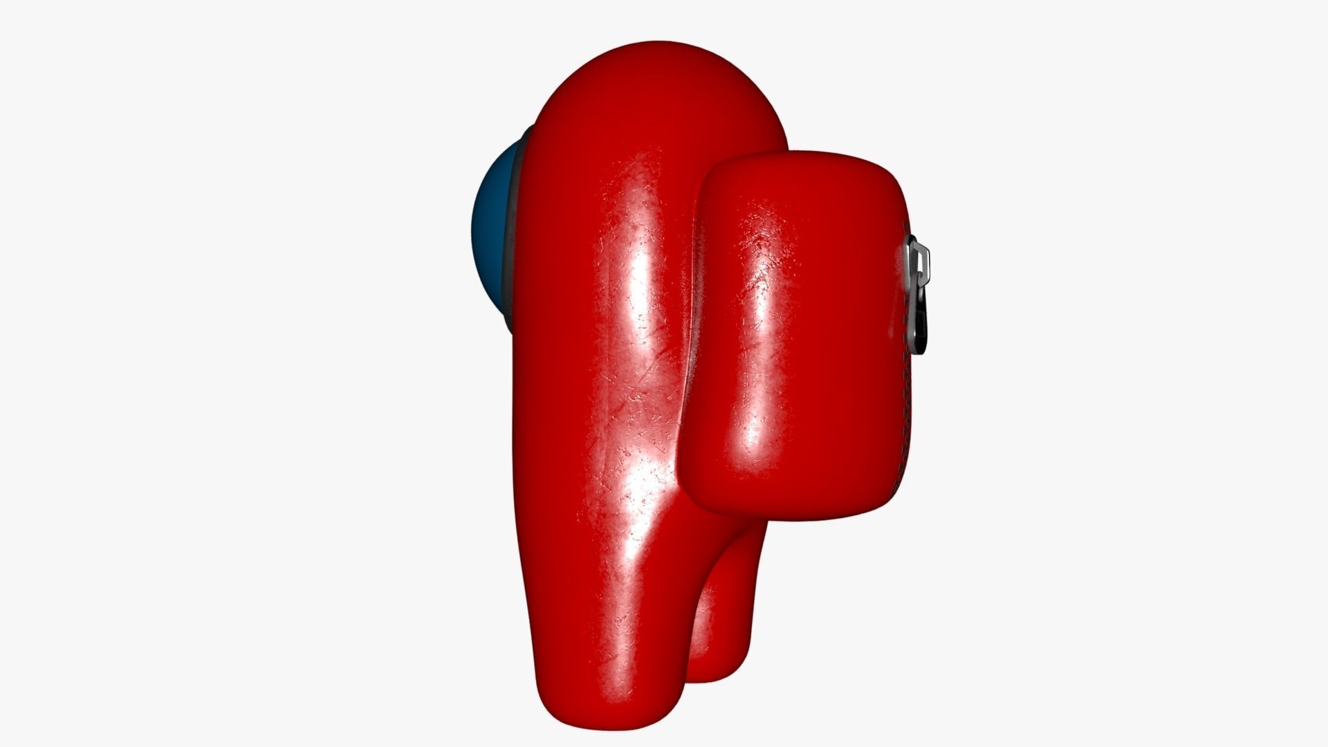 Among Us Red Guy Low-poly 3D model_61