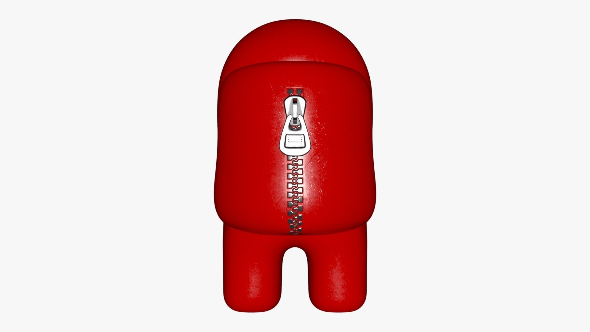 Among Us Red Guy Low-poly 3D model_73