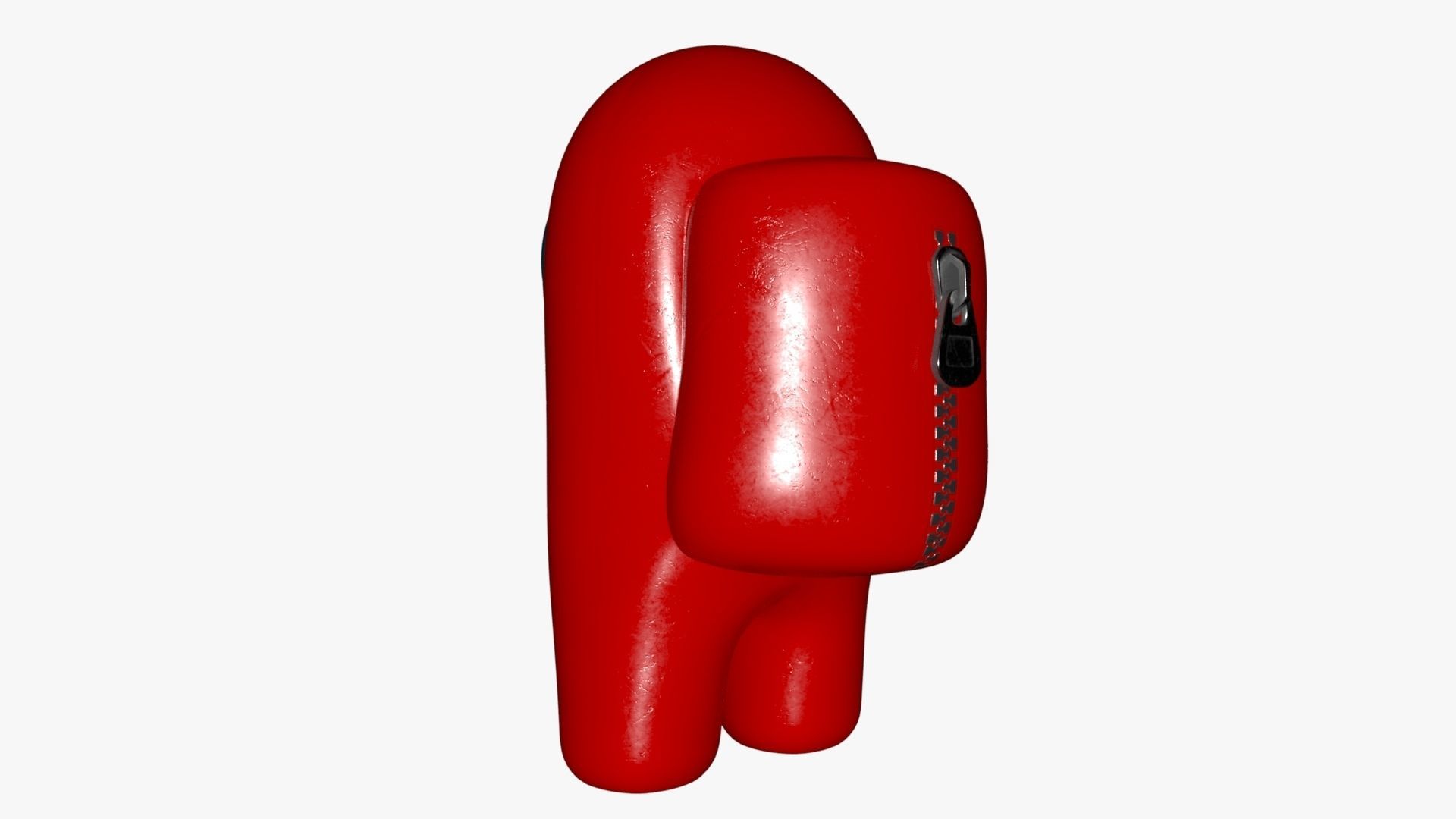 Among Us Red Guy Low-poly 3D model_82