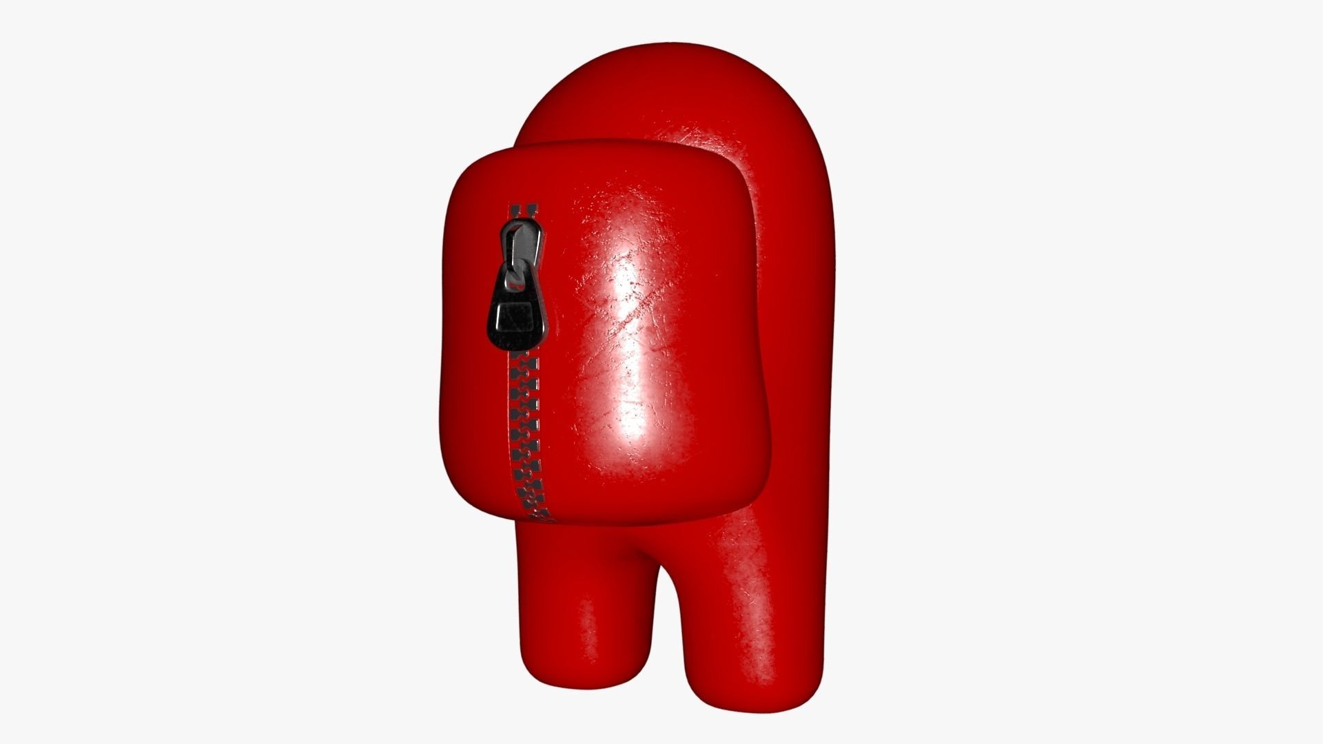 Among Us Red Guy Low-poly 3D model_72