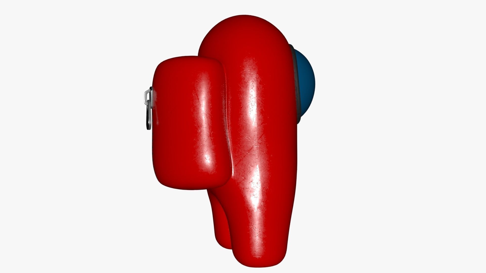 Among Us Red Guy Low-poly 3D model_20