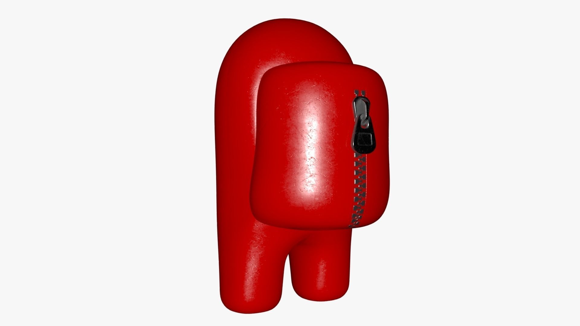 Among Us Red Guy Low-poly 3D model_66