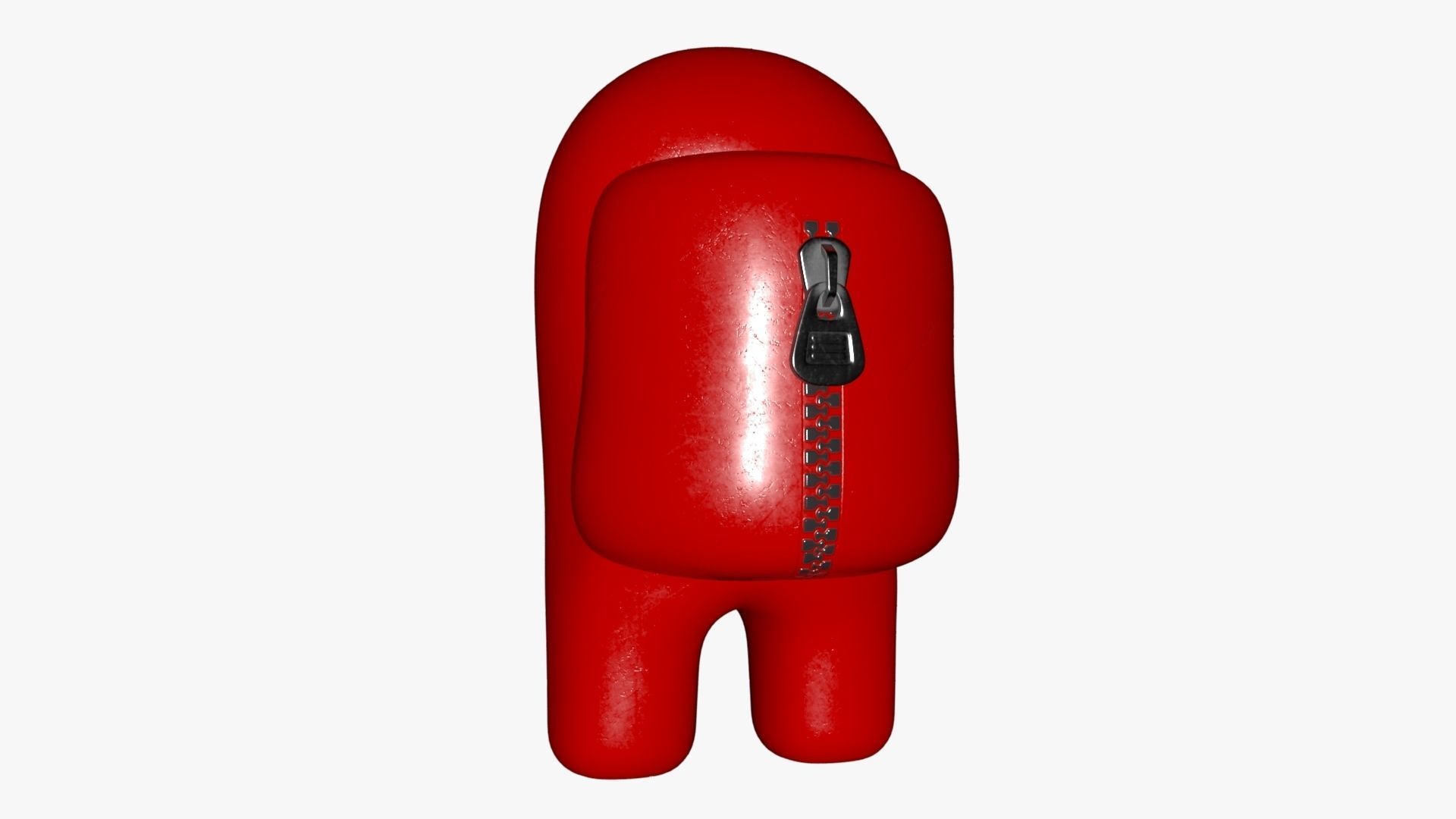 Among Us Red Guy Low-poly 3D model_68