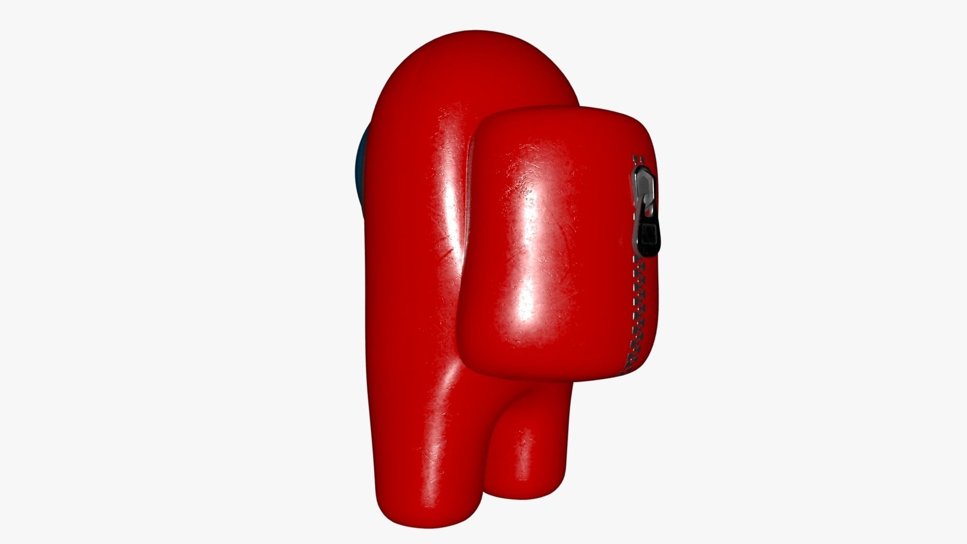 Among Us Red Guy Low-poly 3D model_63