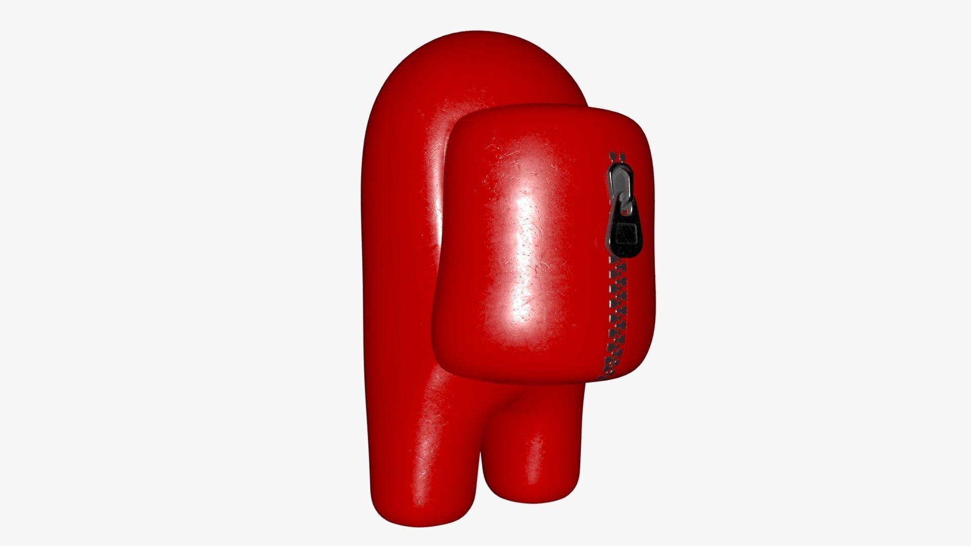 Among Us Red Guy Low-poly 3D model_65
