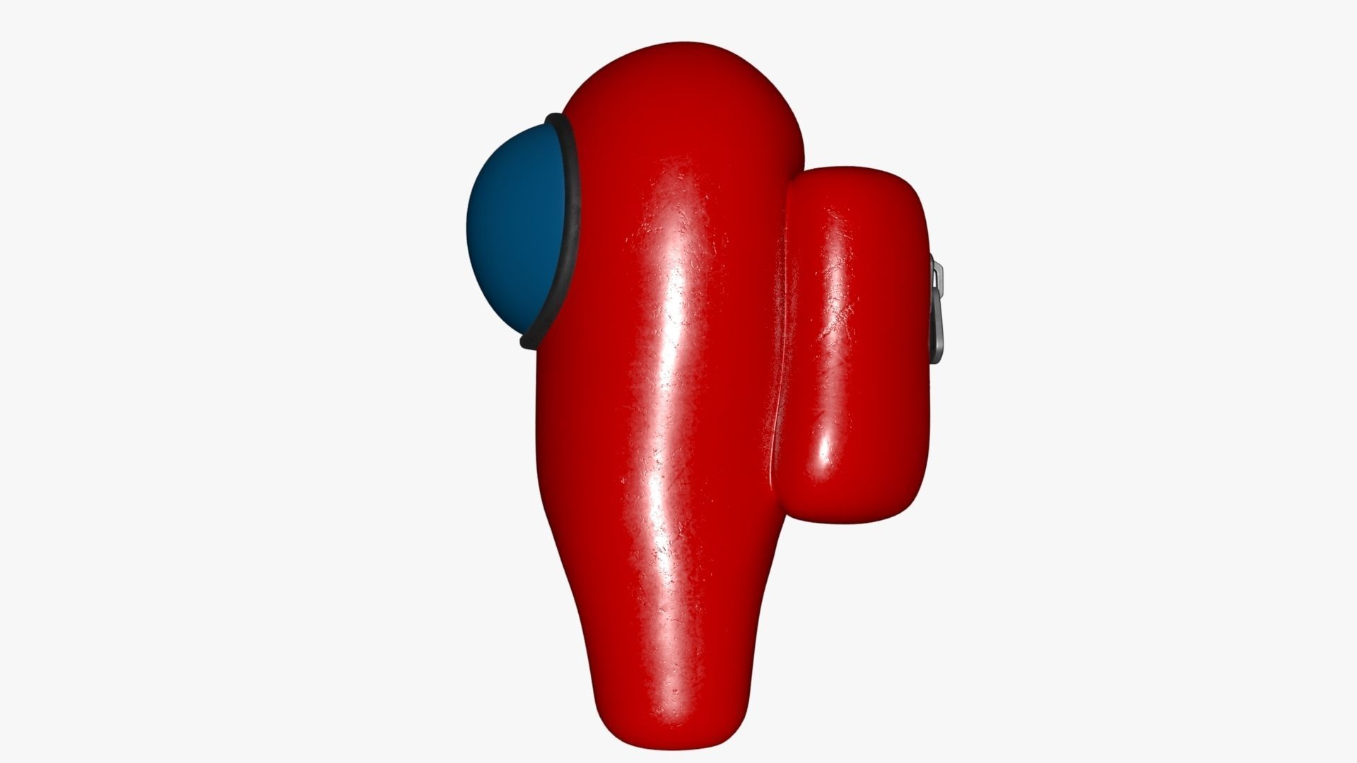 Among Us Red Guy Low-poly 3D model_75