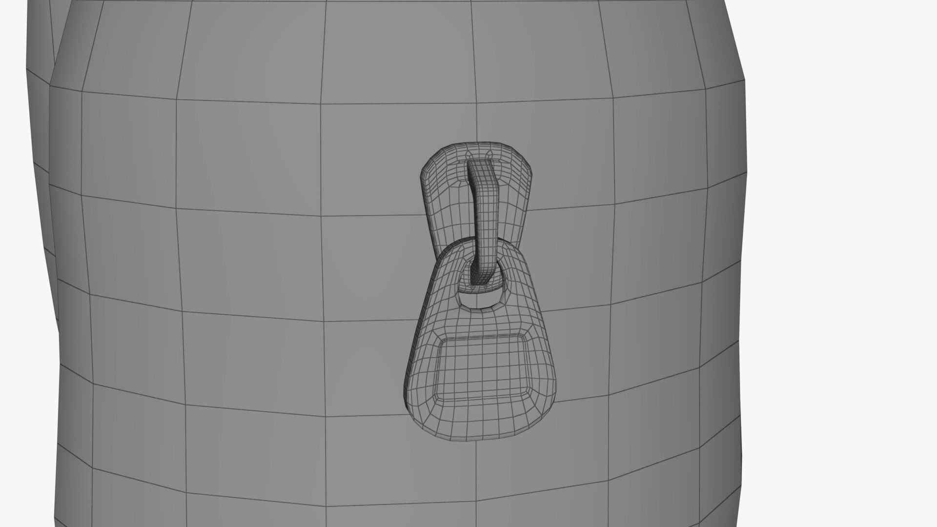 Among Us Red Guy Low-poly 3D model_14