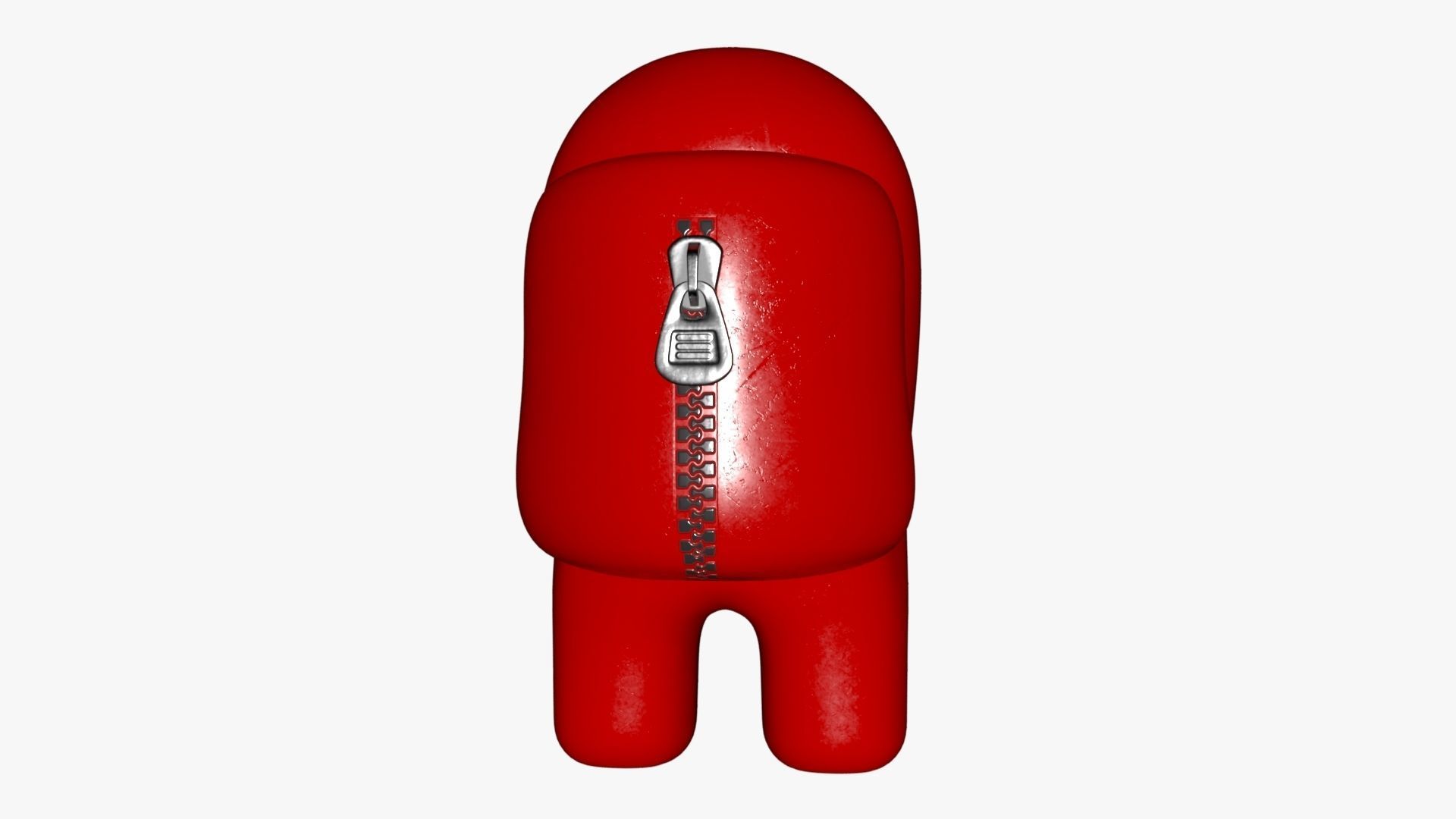 Among Us Red Guy Low-poly 3D model_71