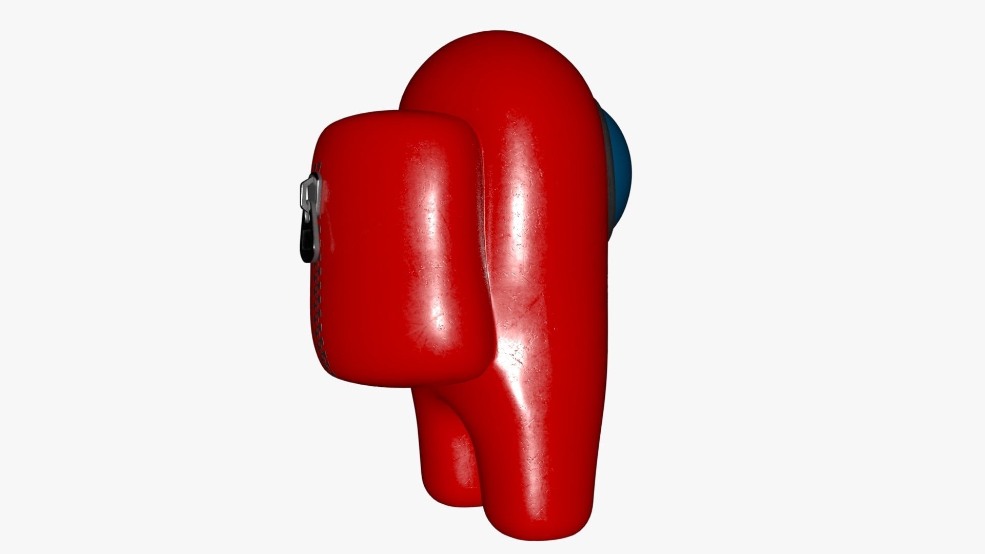 Among Us Red Guy Low-poly 3D model_22