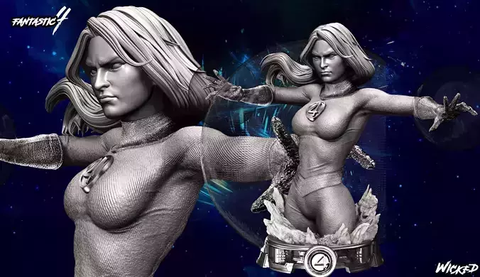 Wicked Susan Storm Bust Tested and ready for 3d printing