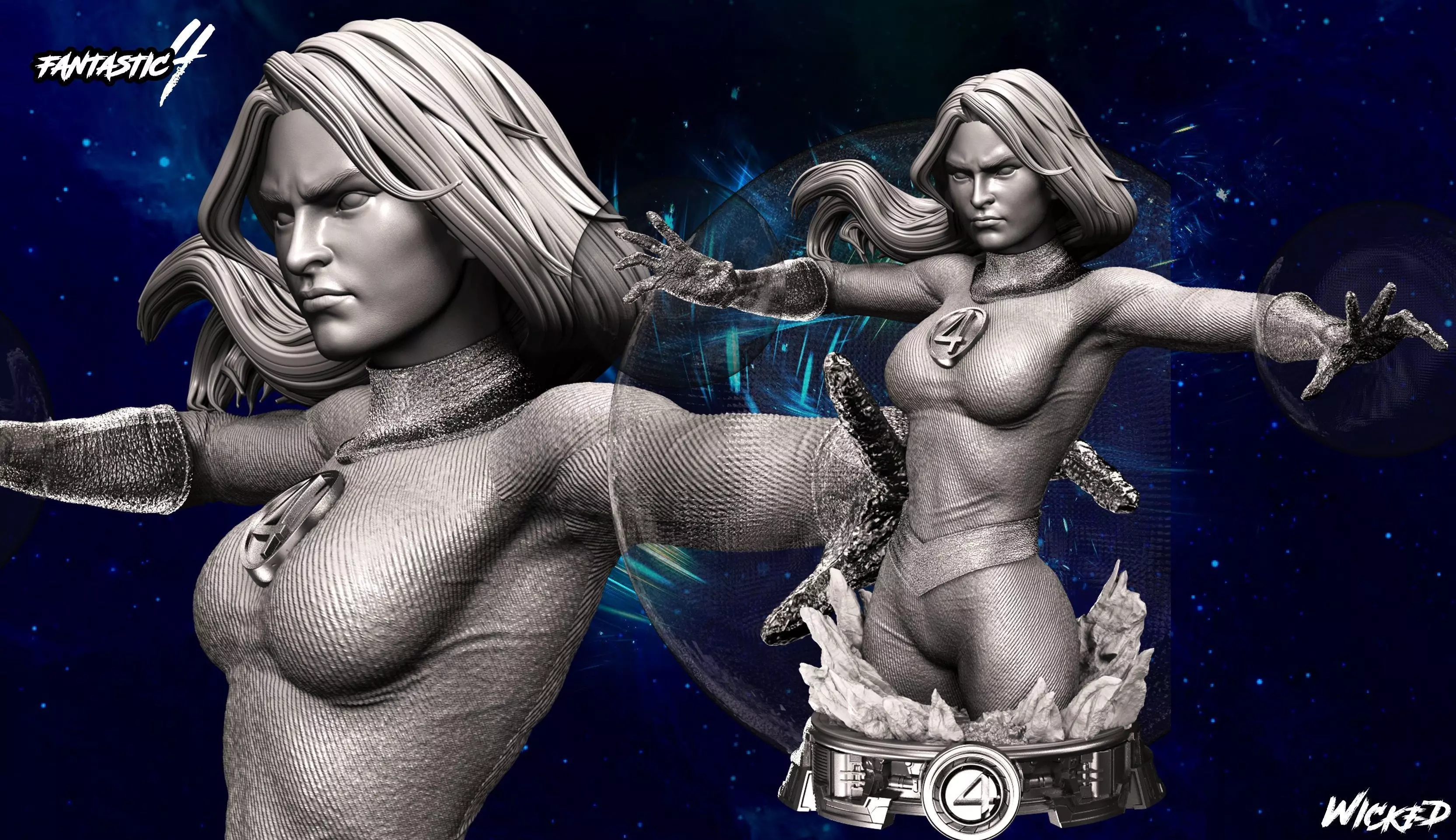 Wicked Susan Storm Bust Tested and ready for 3d printing 3D print model_0