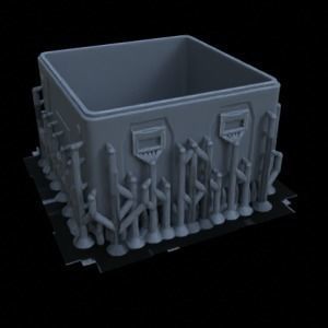 ANTI TANK ARTILLERY FOR WAR TERRAIN 1-35 SUPPORTED STL 3D print model_37