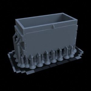 ANTI TANK ARTILLERY FOR WAR TERRAIN 1-35 SUPPORTED STL 3D print model_17