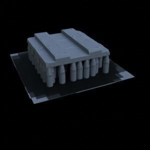 ANTI TANK ARTILLERY FOR WAR TERRAIN 1-35 SUPPORTED STL 3D print model_19