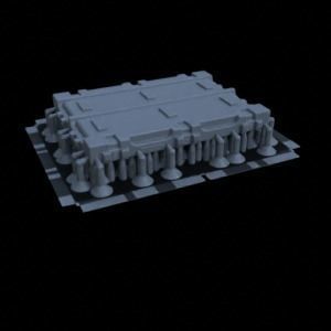 ANTI TANK ARTILLERY FOR WAR TERRAIN 1-35 SUPPORTED STL 3D print model_31