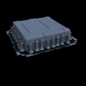 ANTI TANK ARTILLERY FOR WAR TERRAIN 1-35 SUPPORTED STL 3D print model_35