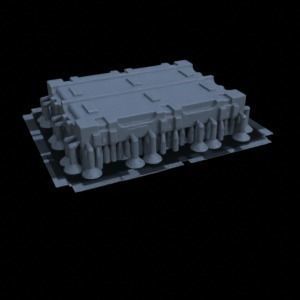 ANTI TANK ARTILLERY FOR WAR TERRAIN 1-35 SUPPORTED STL 3D print model_27