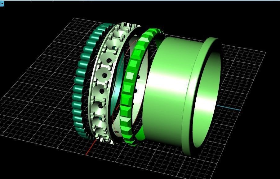  wedding ring Boucheron 513 3D print model_46