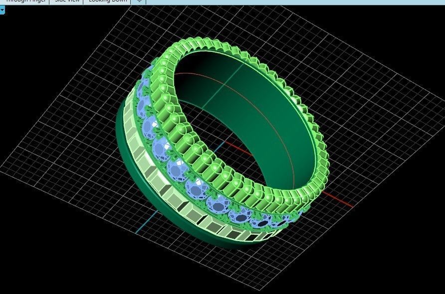  wedding ring Boucheron 513 3D print model_15