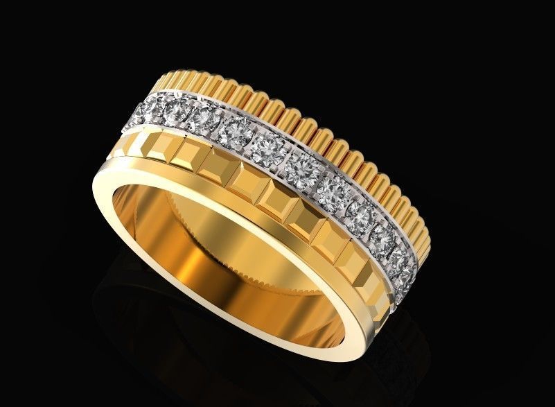  wedding ring Boucheron 513 3D print model_33