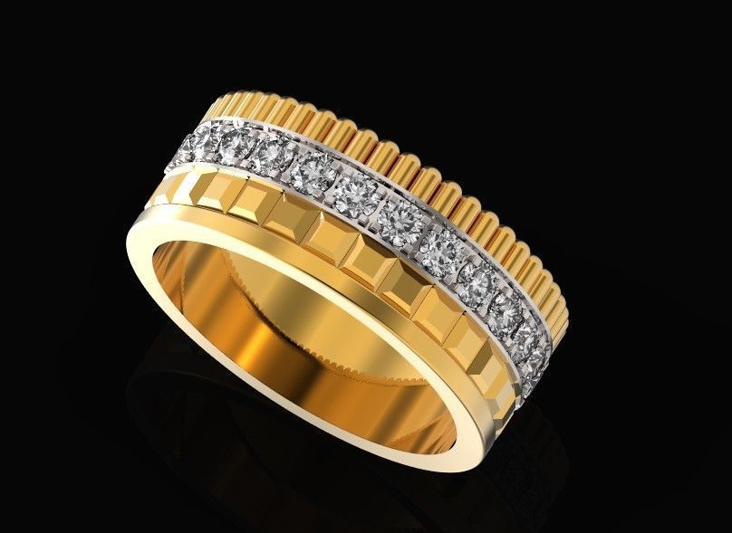  wedding ring Boucheron 513 3D print model_32